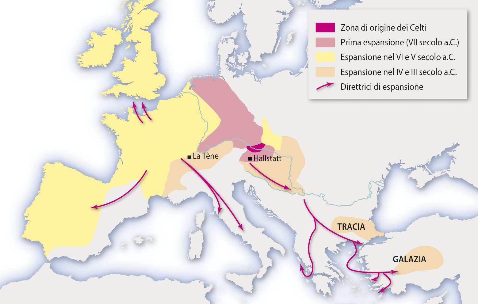 L'espansione dei Celti